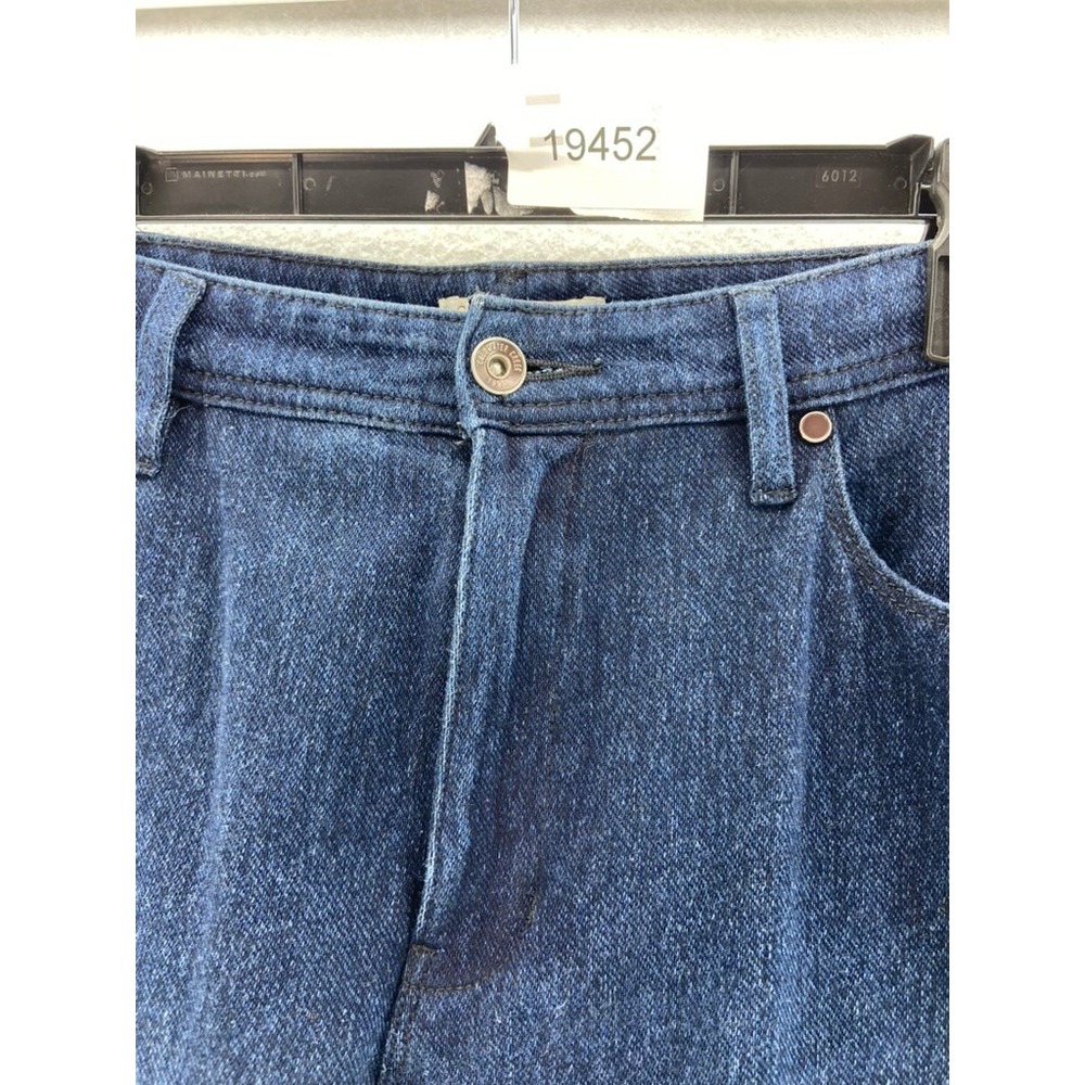 Coldwater Creek‎ Jeans Sz 14 Classic Fit Straight Leg Indigo Blue Stretch Staple - Picture 13 of 13